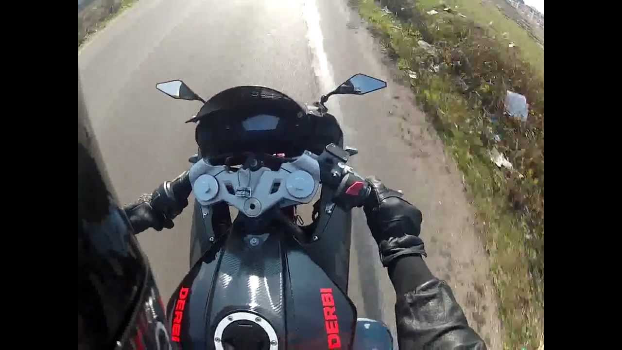 Derbi Gpr 125 4T - On Board [GoPro] 2