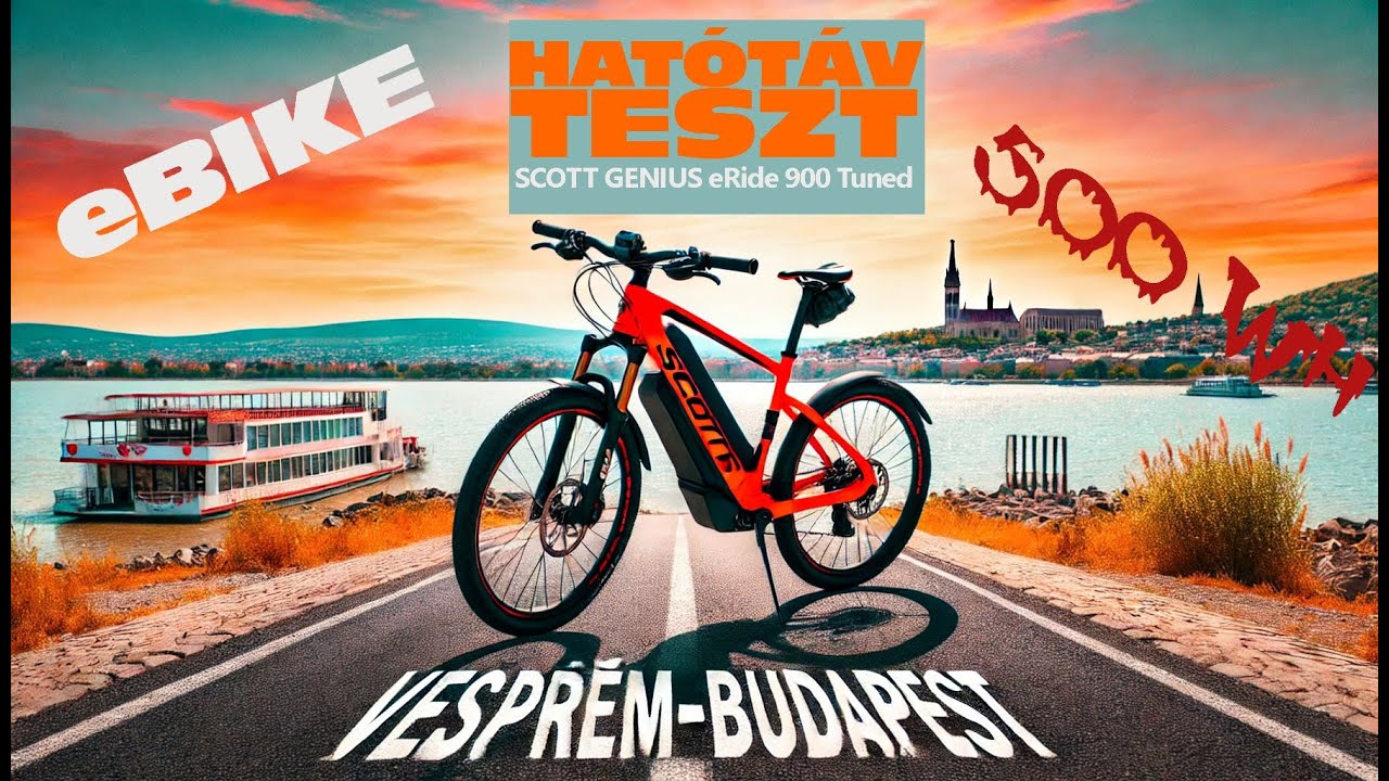 Veszprém-Budapest | E-bike hatótáv teszt [eMTB]