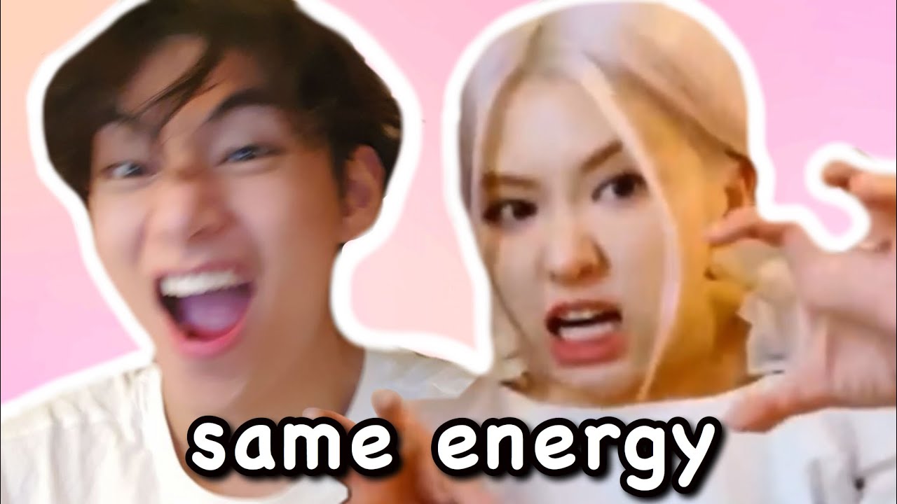 bts and blackpink radiating the same nutshell energy
