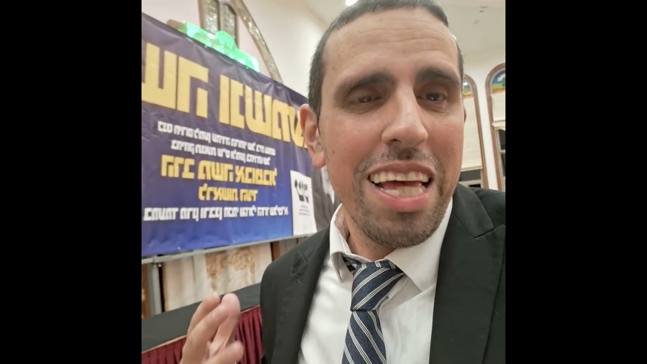 Shas Party Gathering of Rabbanim in Bet Shemesh, Pre Event scenes