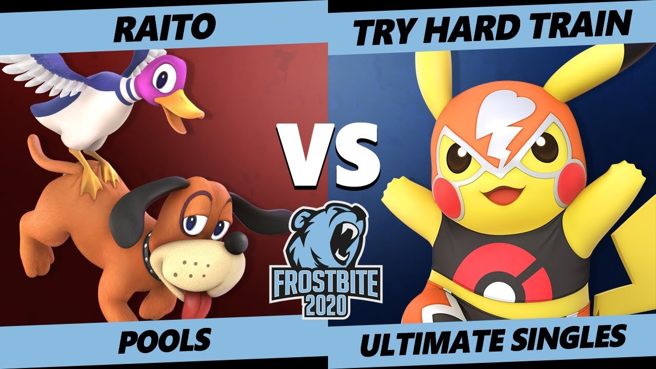 Frostbite 2020 SSBU Pools - TG | Raito (Duck Hunt) Vs. Try Hard Train (Pikachu) Ultimate Singles