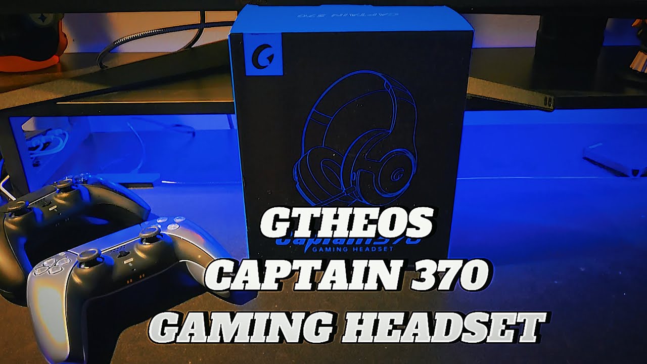 Игровая гарнитура GTHEOS Captain 370 для PS5/ПК/iPhone