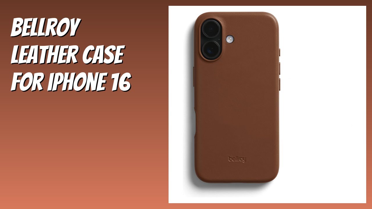 REVIEW (2026): Bellroy Leather Case for iPhone 16. Features