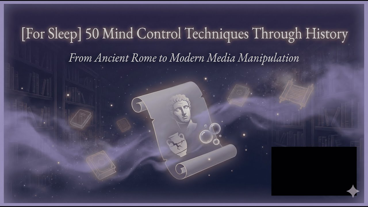 [For Sleep] 50 Mind Control Techniques Through History — From Ancient Rome to Modern Media