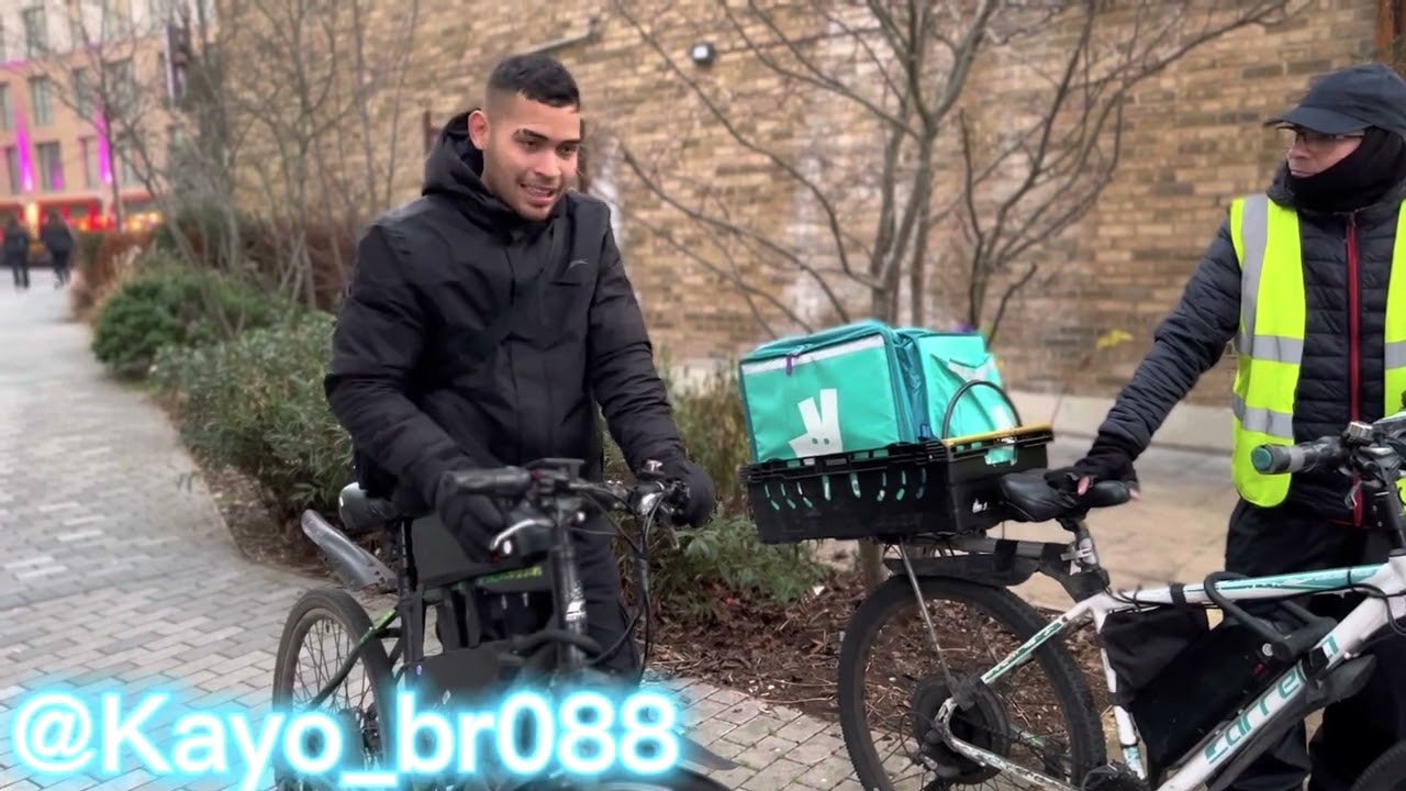 DELIVERY em Londres 🚴‍♂️🇬🇧valores da Bike