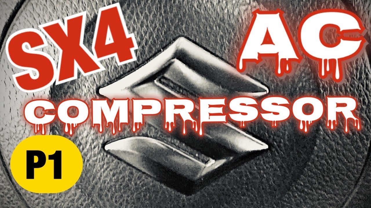 SX4 AC Compressor Replacement P1