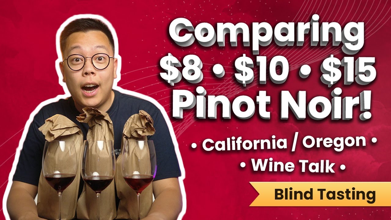 $15 and Under Affordable Pinot Noir Blind Tasting (ft. Costco/Kirkland Wine) | Wine Verdict