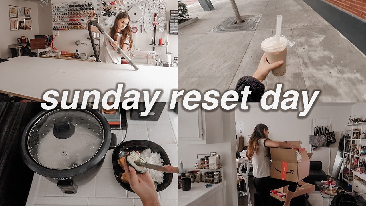 sunday reset day | VLOGMAS 2022