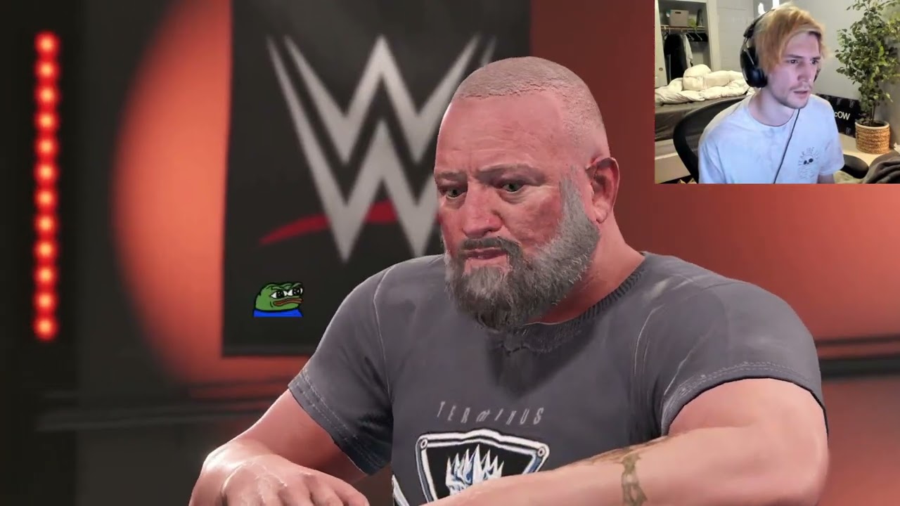 xQc plays WWE 2K22 3/10/2022
