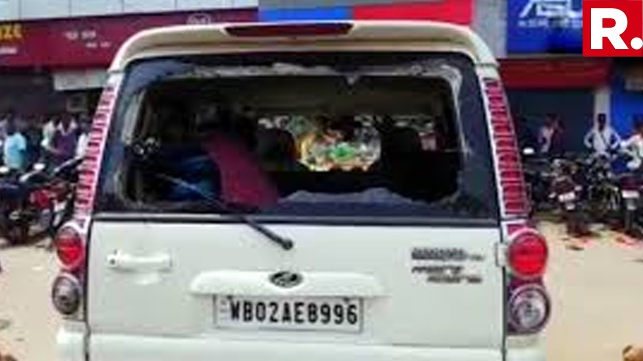 West Bengal BJP Chief Dilip Ghosh's Car Attacked | #May23WithArnab