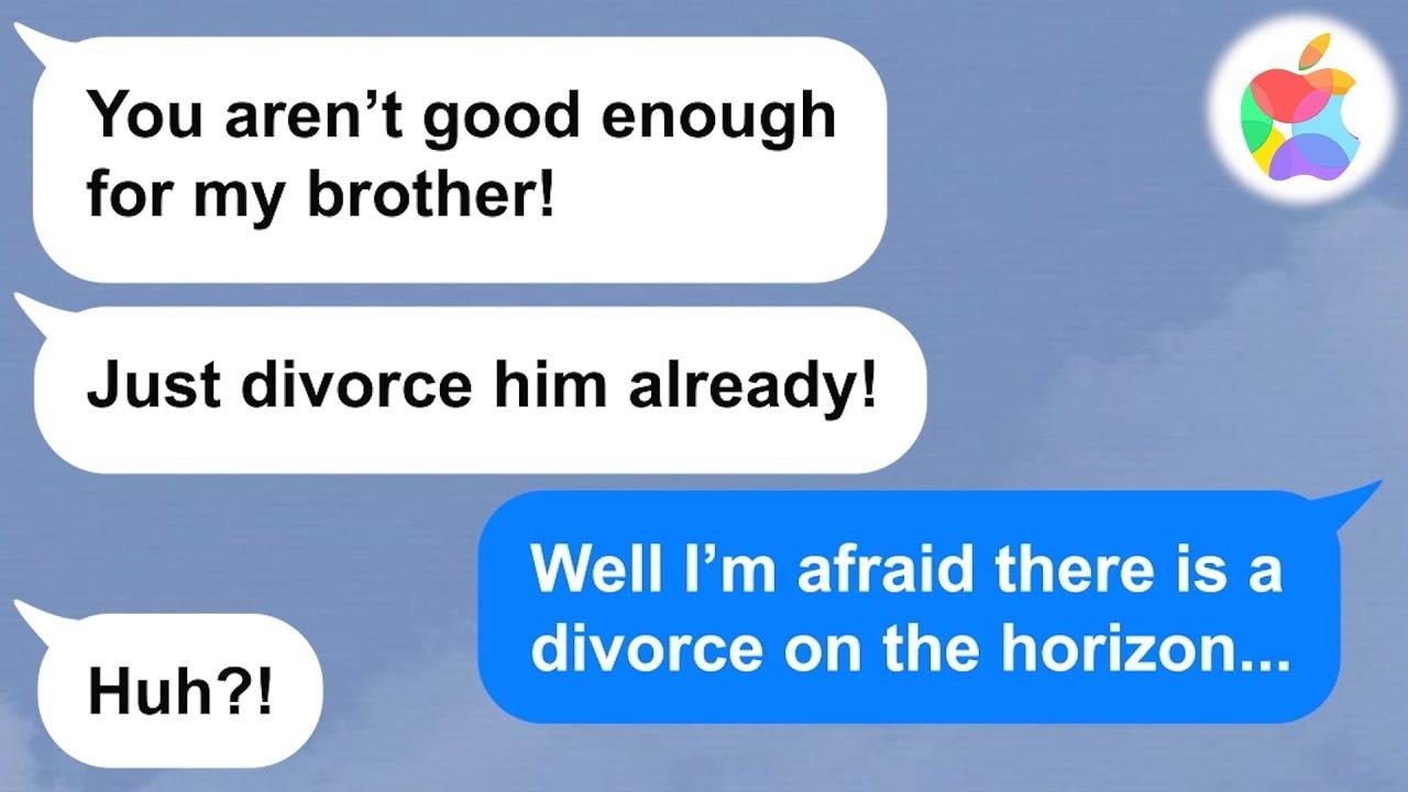 【Apple】My sister in law really hates me and will stop at nothing to achieve divorce... Good job LOL.