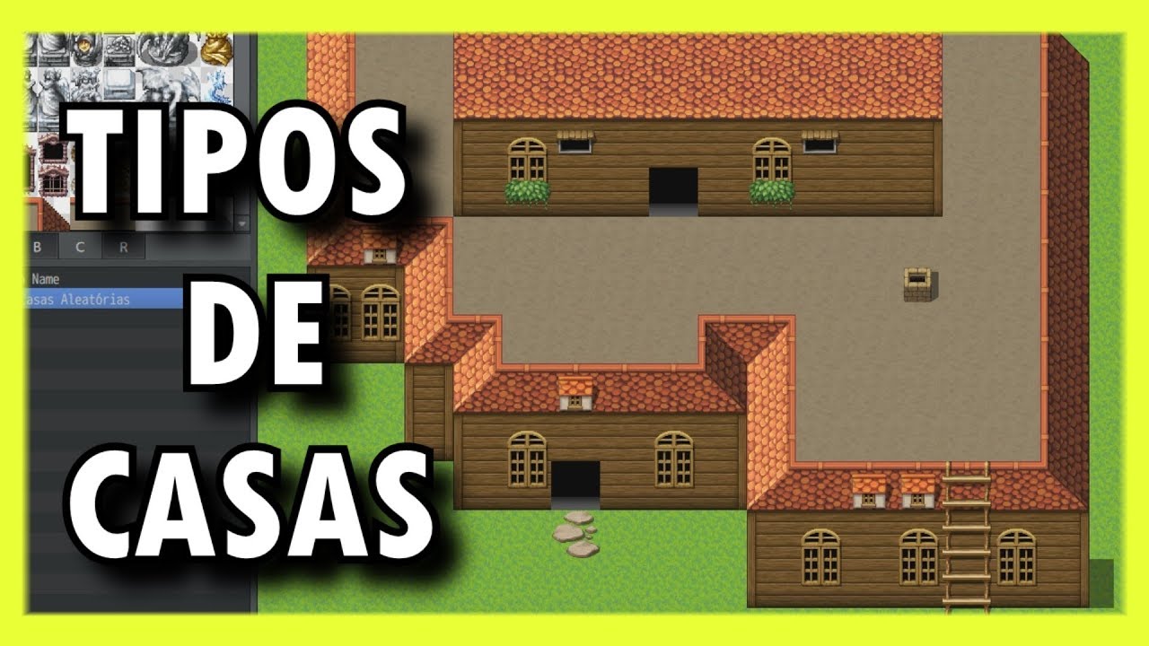 Jeitos diferentes para você CRIAR uma CASA no RPG MAKER MV!