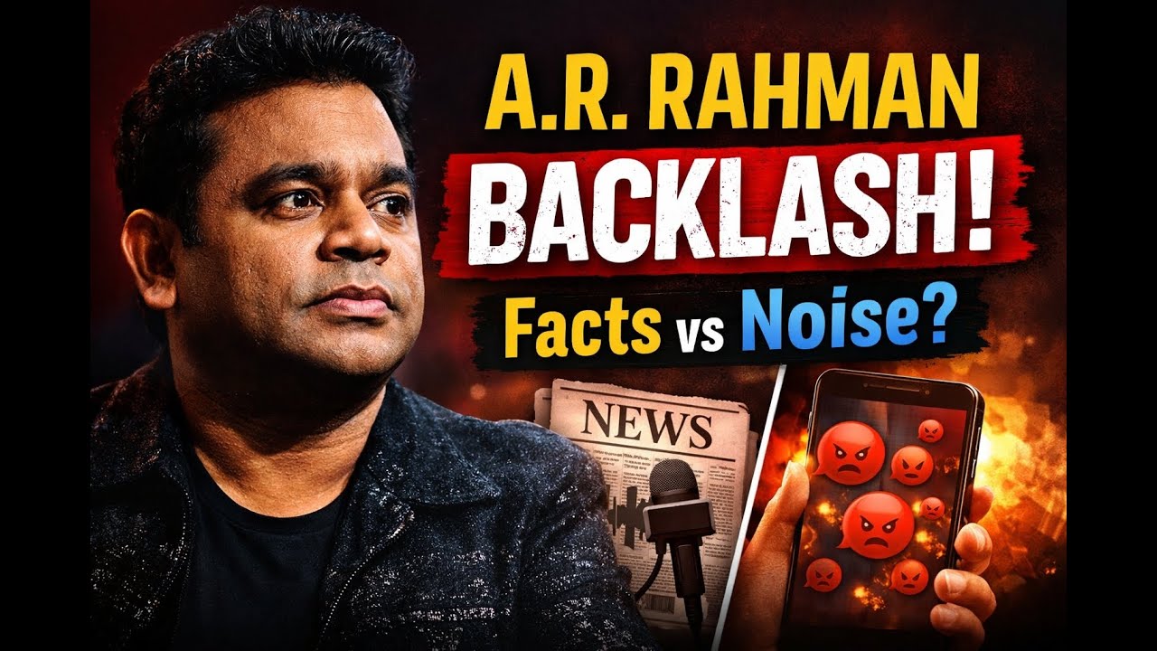 A.R. Rahman Backlash Explained in 60 Seconds | Facts vs Noise 🎶