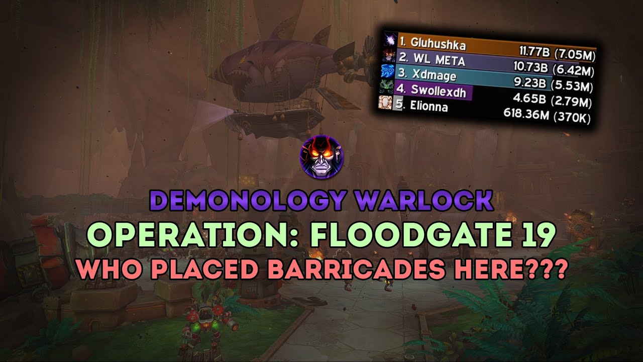 Operation: Floodgate +19 | Demonology Warlock | The War Within WoW 11.1.5 Season 2