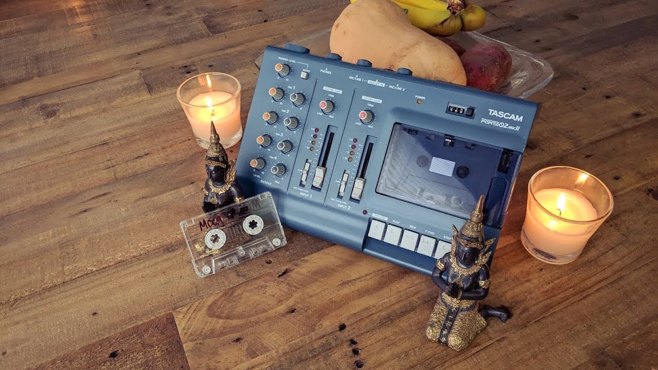 How to replace worn belts in a Tascam Porta02 MKii