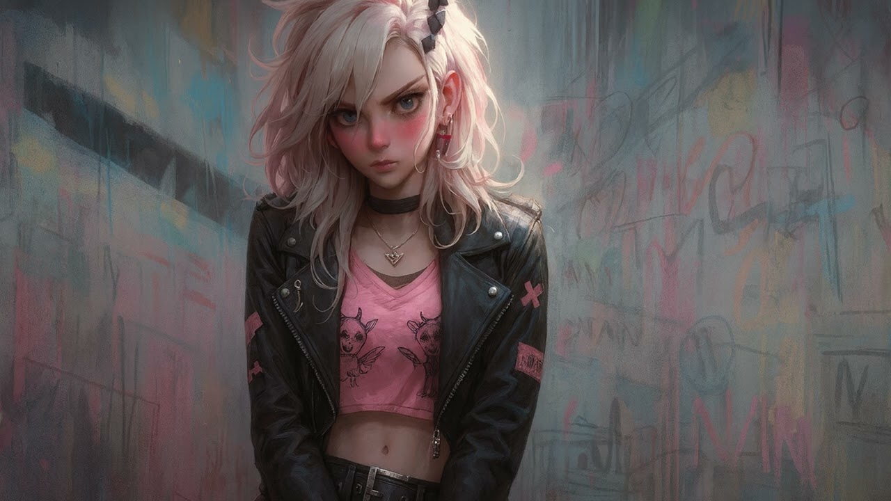 Broken Wings & Black Leather | Epic Dark Punk Cinematic Instrumental | CydoMusic