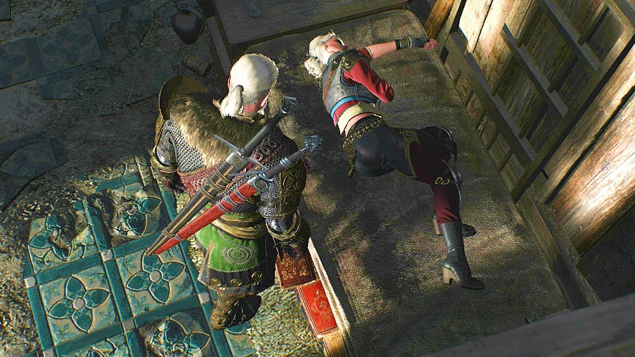 The Best Cutscene in Video Games | Witcher 3 Wild Hunt Geralt and Ciri Reunion