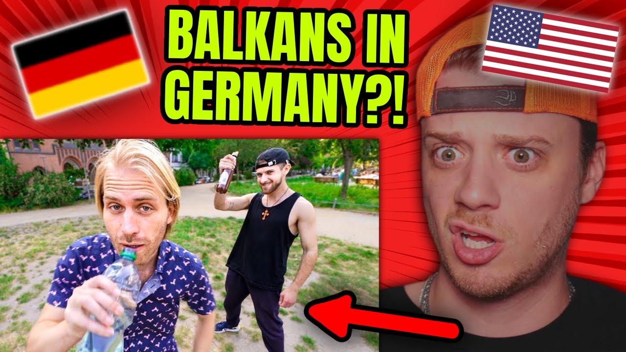 American Reacts to When BALKAN people visit GERMANY (Radical Living)