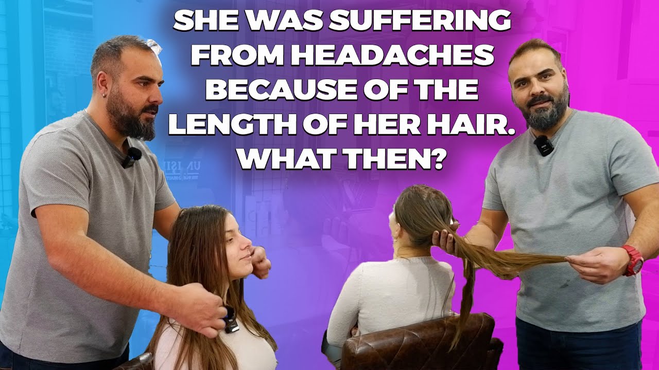 CUT YOUR HAIR AND RELAX! ( Haircut For Women - Long to Short Haircut )