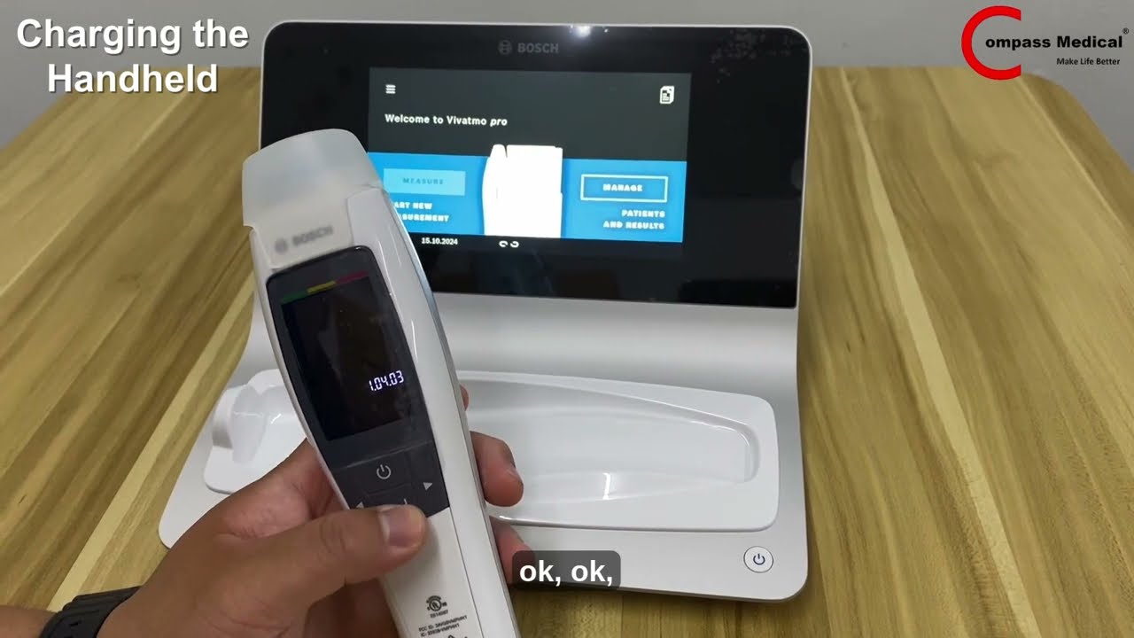 How to Operate Bosch Vivatmo Pro FeNO Device