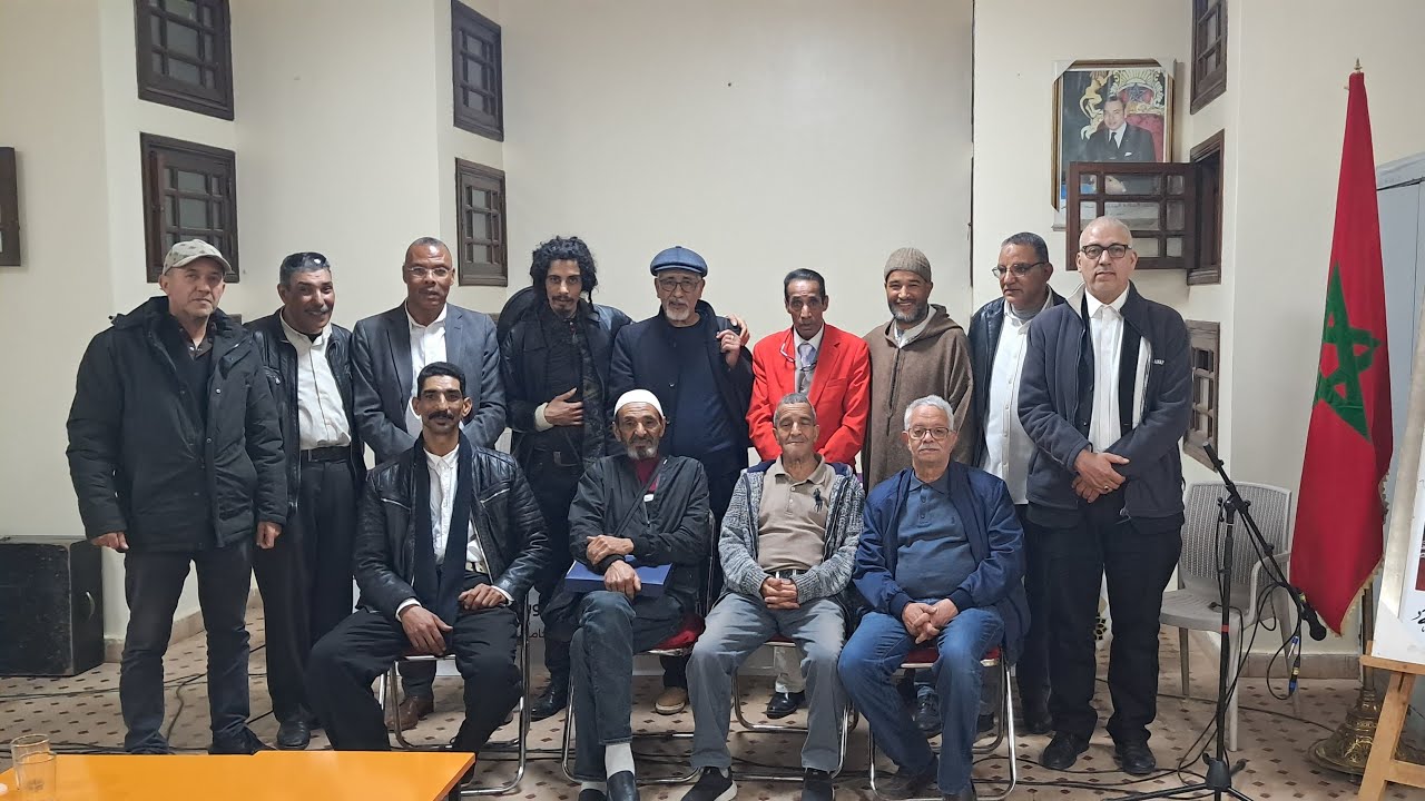 الفنان سمحمد النبراوي خليفة العربي باطما ناس الغيوان مراكش إحياء الثرات الفني المغربي الأصيل مراكش