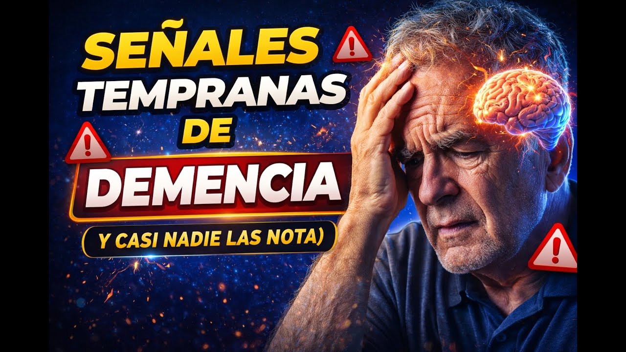 “Estas señales tempranas podrían indicar demencia (y casi nadie las nota)”