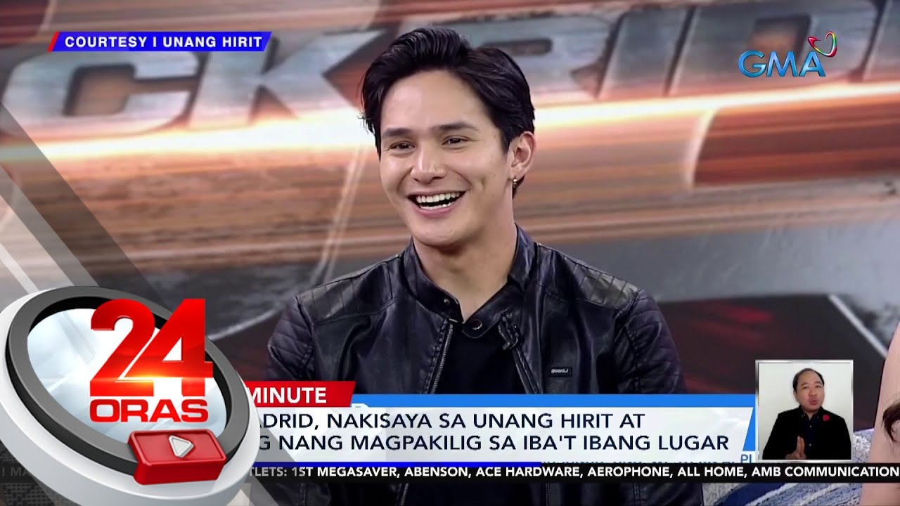 Ruru Madrid, nakisaya sa Unang Hirit at dinumog nang magpakilig sa iba't ibang lugar | 24 Oras