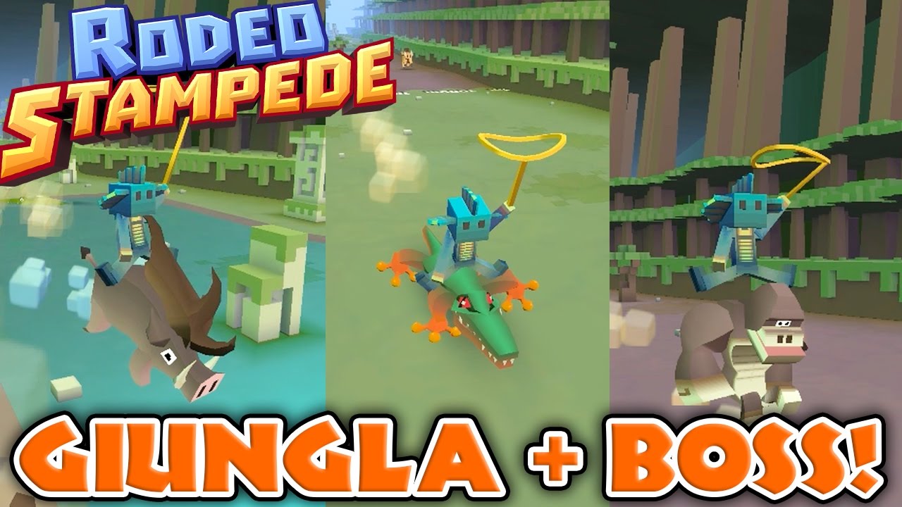 Rodeo Stampede - Andiamo nella giungla + Boss!!