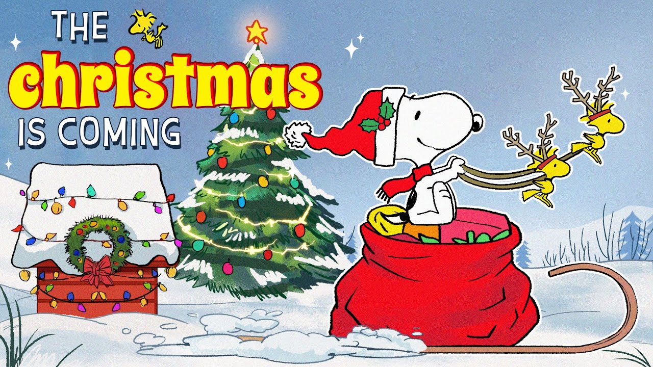 Cozy Christmas is Coming with Snoopy 🎁🎅 | Holiday Jazz & Festive Cheer