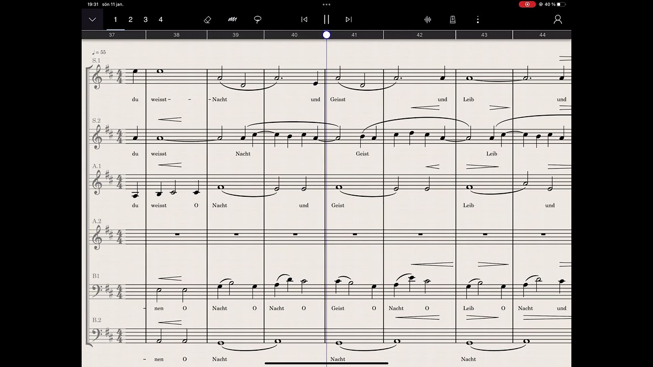 O nacht - composer Kefas Berlin