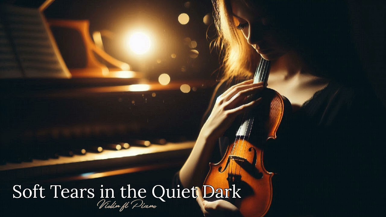 Soft Tears in the Quiet Dark &ndash; Relaxing Sad Violin & Piano Instrumental