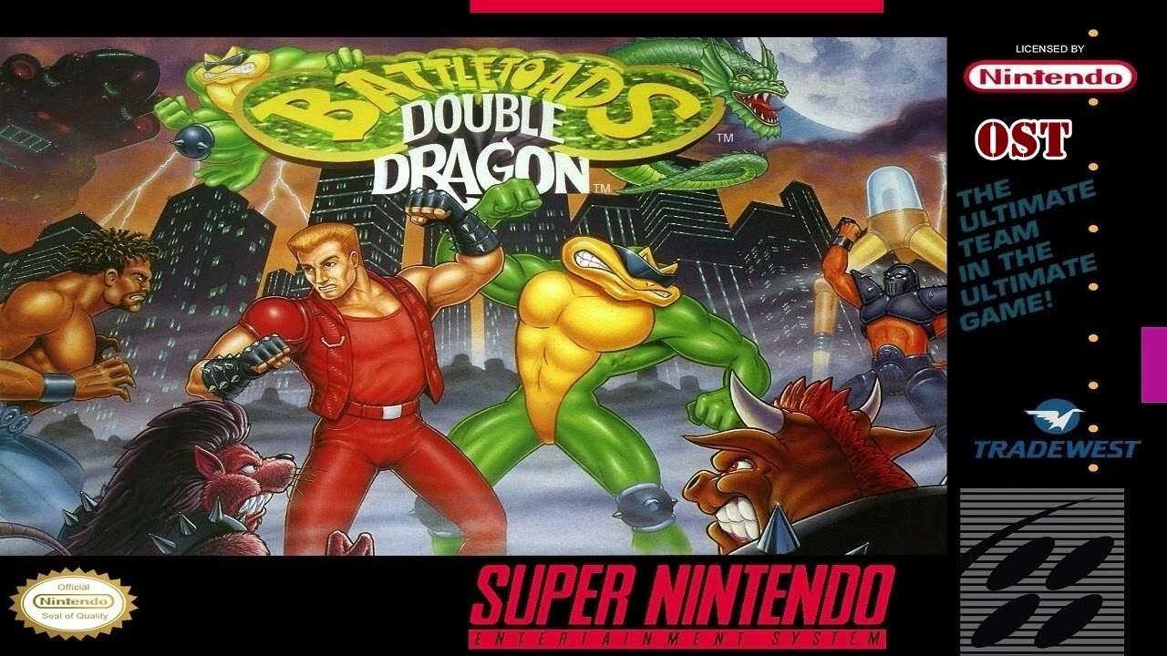 Battletoads & Double Dragon super Nintendo  OST full soundtrack Arcadianos Mansell