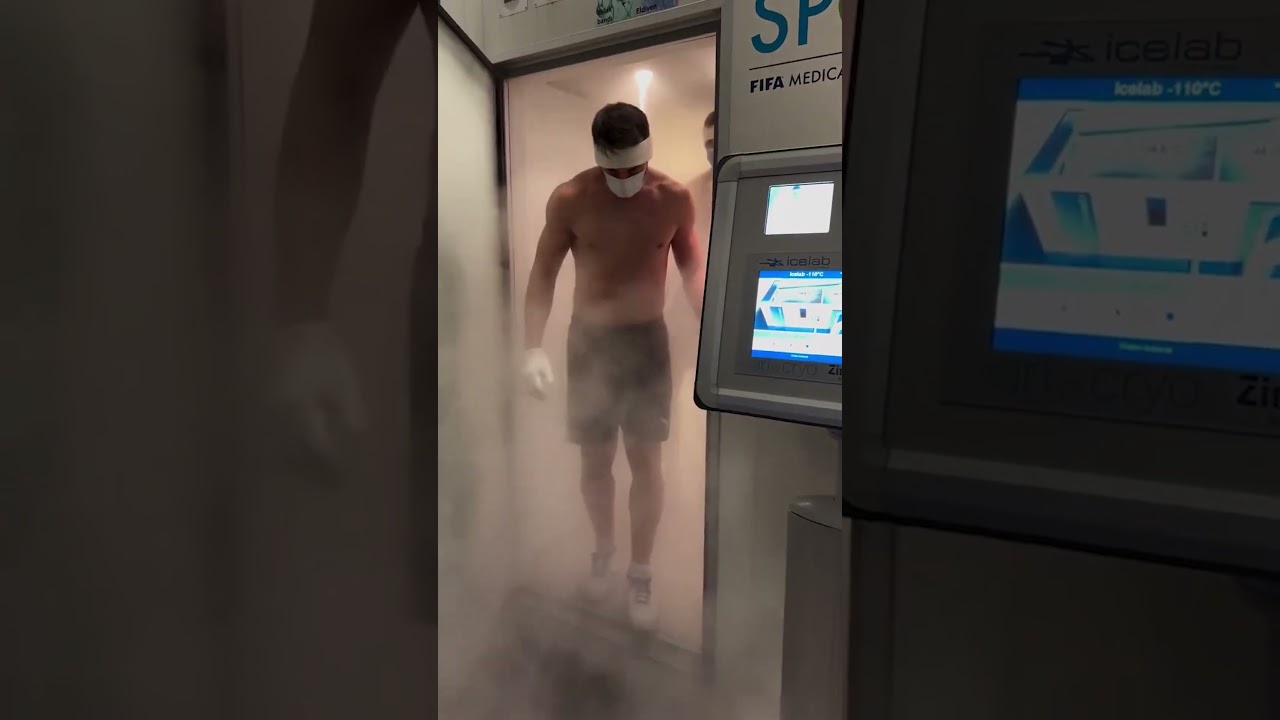 🇹🇷 Filenin Efeleri -110&deg;C&rsquo;lik kriyoterapi terapi seansına katıldı.🧊