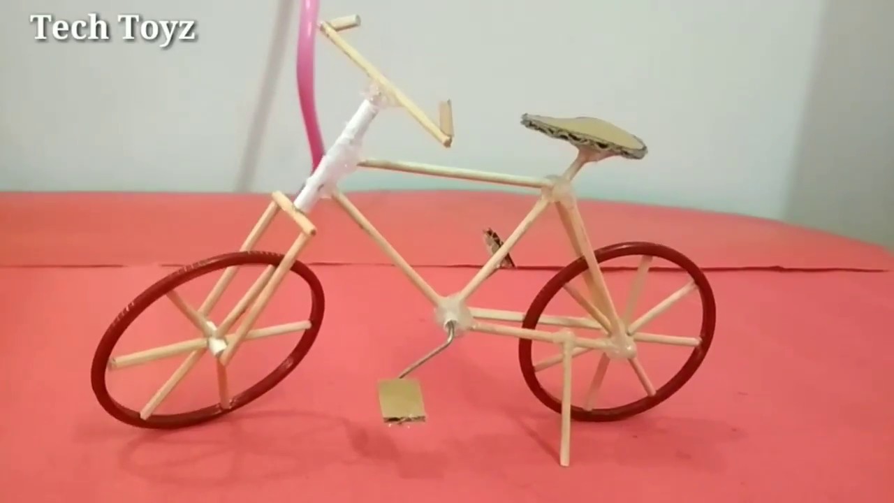 How to Make Bicycle for kids at home | small cycle Homemade | Tech Toyz Videos