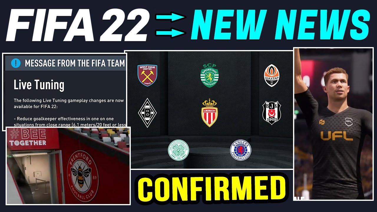 New FIFA 22 Confirmed News | Updates, Licenses, Face Scans, Partner Clubs & More