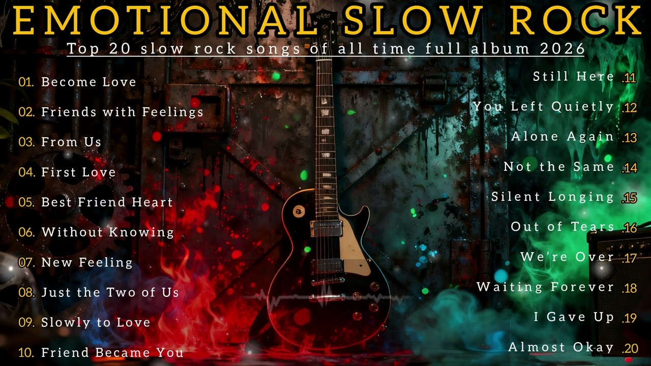 EMOTIONAL SLOW ROCK  |  AMERICAN ROCK SONGS  |  PLAYLIST 2026 #emotionalrock #music #slowrock 