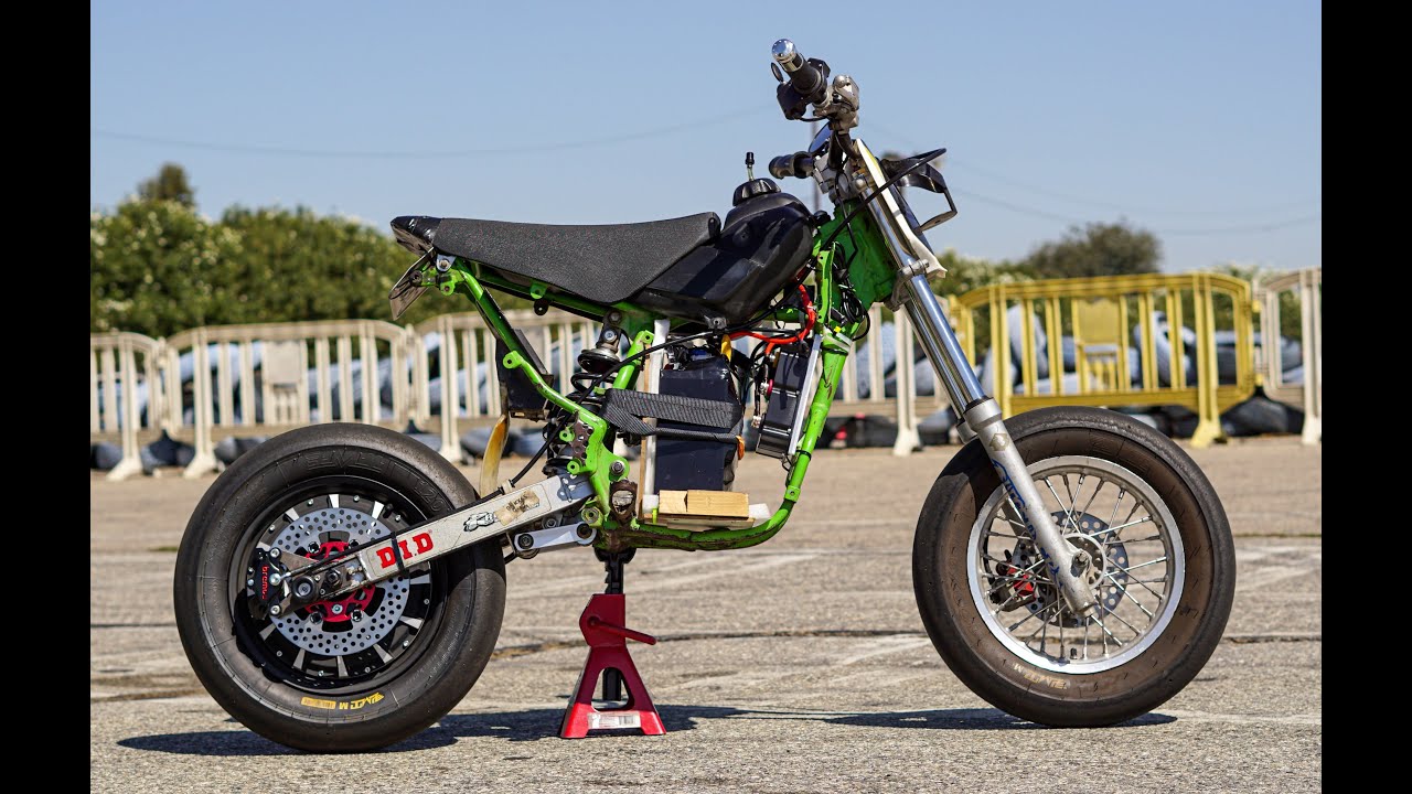Kawasaki KX65 electric conversion hub motor kit