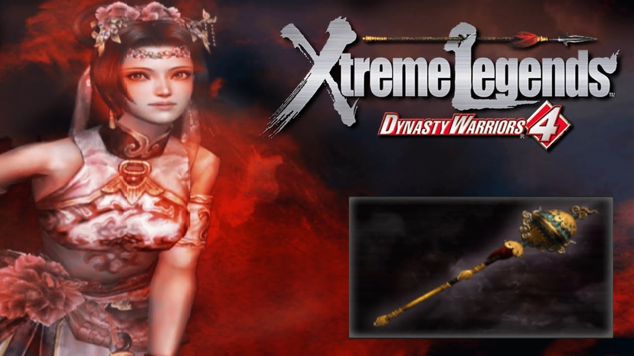Diao Chan - Level 11 Weapon | Dynasty Warriors 4 Xtreme Legends (4K, 60fps)