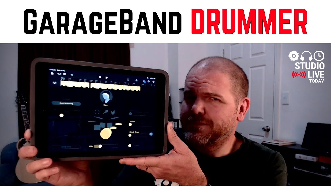Как создать трек VIRTUAL DRUMMER в GarageBand iOS (iPad/iPhone)
