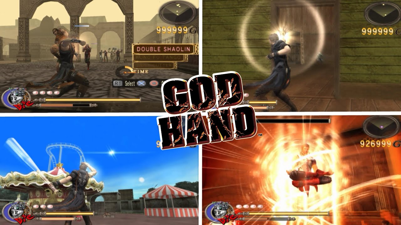 Semua Jurus Roulette - God Hand (PS2)