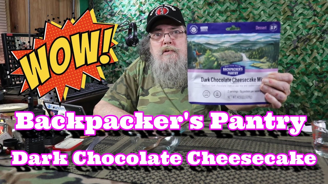 backpacker's Pantry dark chocolate cheesecake