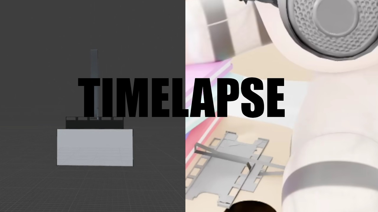 How I Made The Lanyard In My Animation Using Blender! | Timelapse
