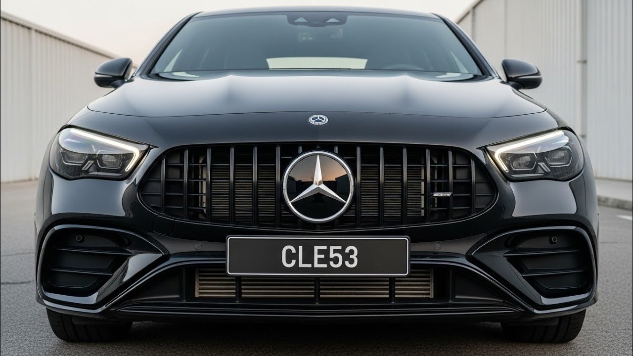 Mercedes AMG CLE 53 2026 роскошное купе которое меняет представление о скорости и стил