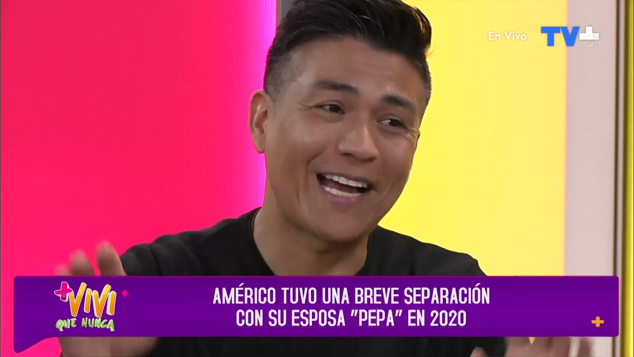 Américo y su breve separación de su esposa