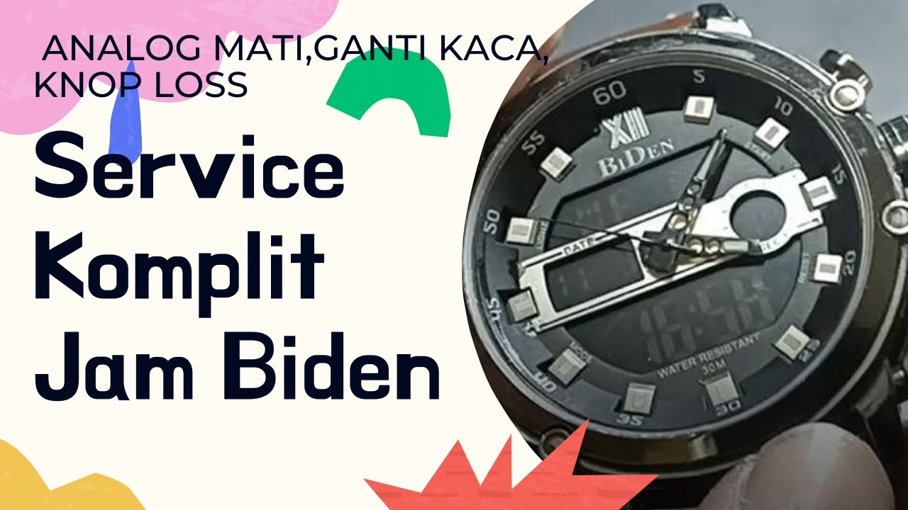 Service Jam tangan Biden kerusakan Gado-gado