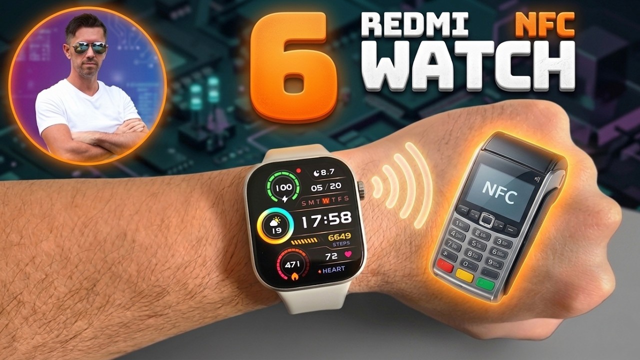 Nie kupuj REDMI WATCH 6 dla NFC, dop&oacute;ki tego nie zobaczysz!