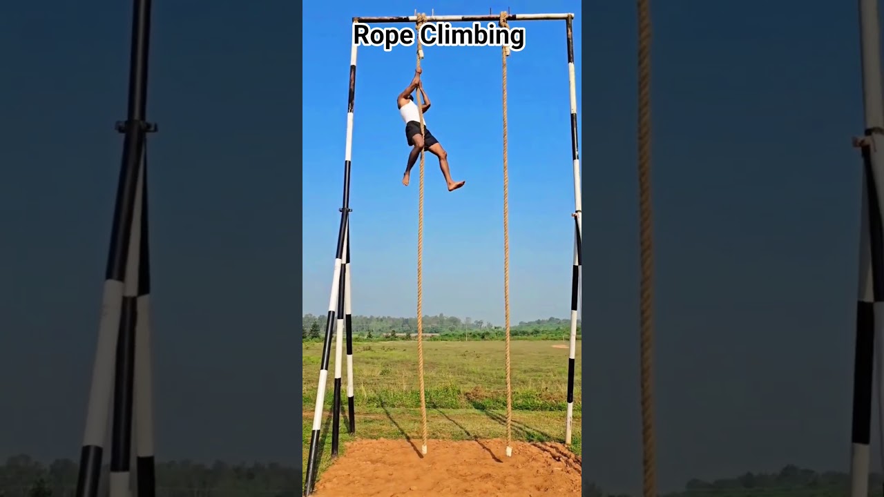 Rope Climbing  In Out Door...  #exercise #motivation #fitness #ropeclimbing