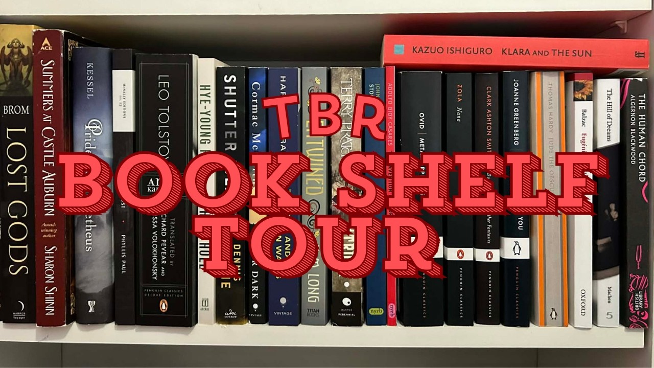 TBR Bookshelf Tour 2026