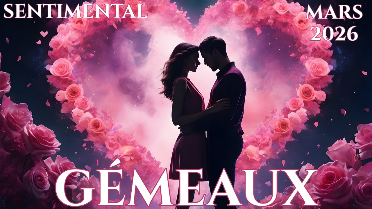 ♊ GÉMEAUX SENTIMENTAL MARS 2026 ⚡ Renouveau en marche