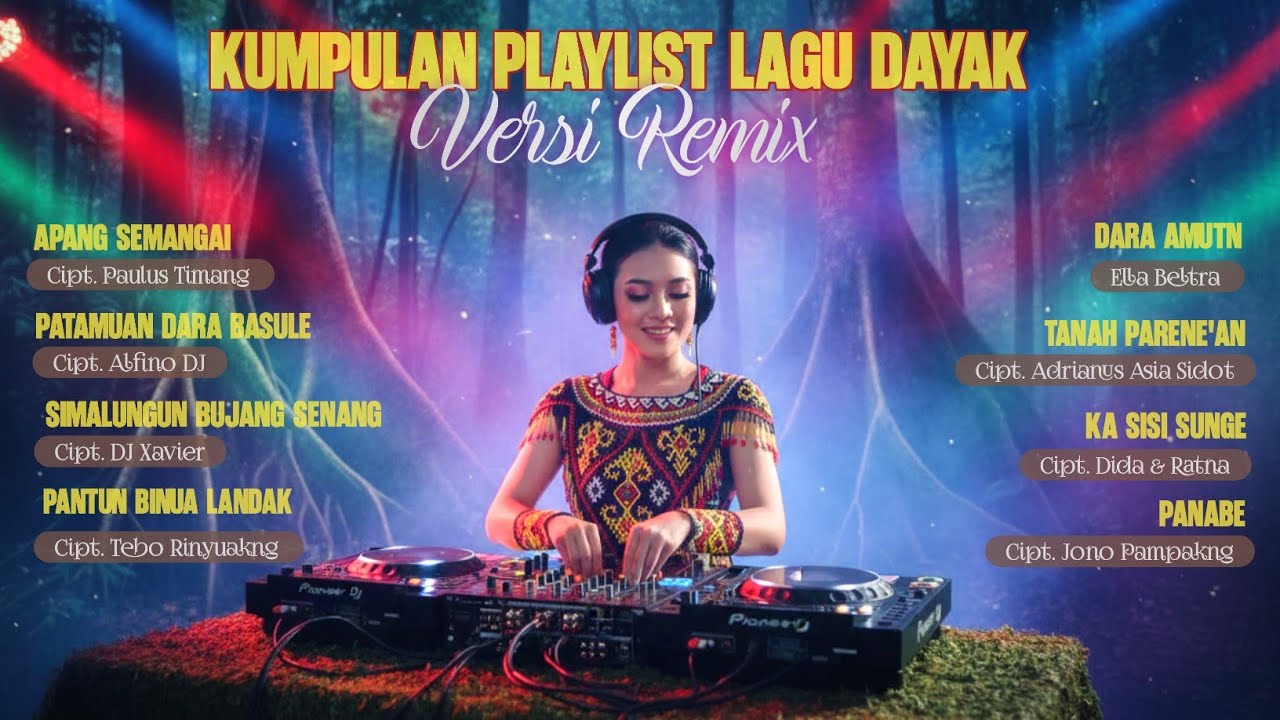 PLAYLIST LAGU DAYAK DJ REMIX 💥🔥